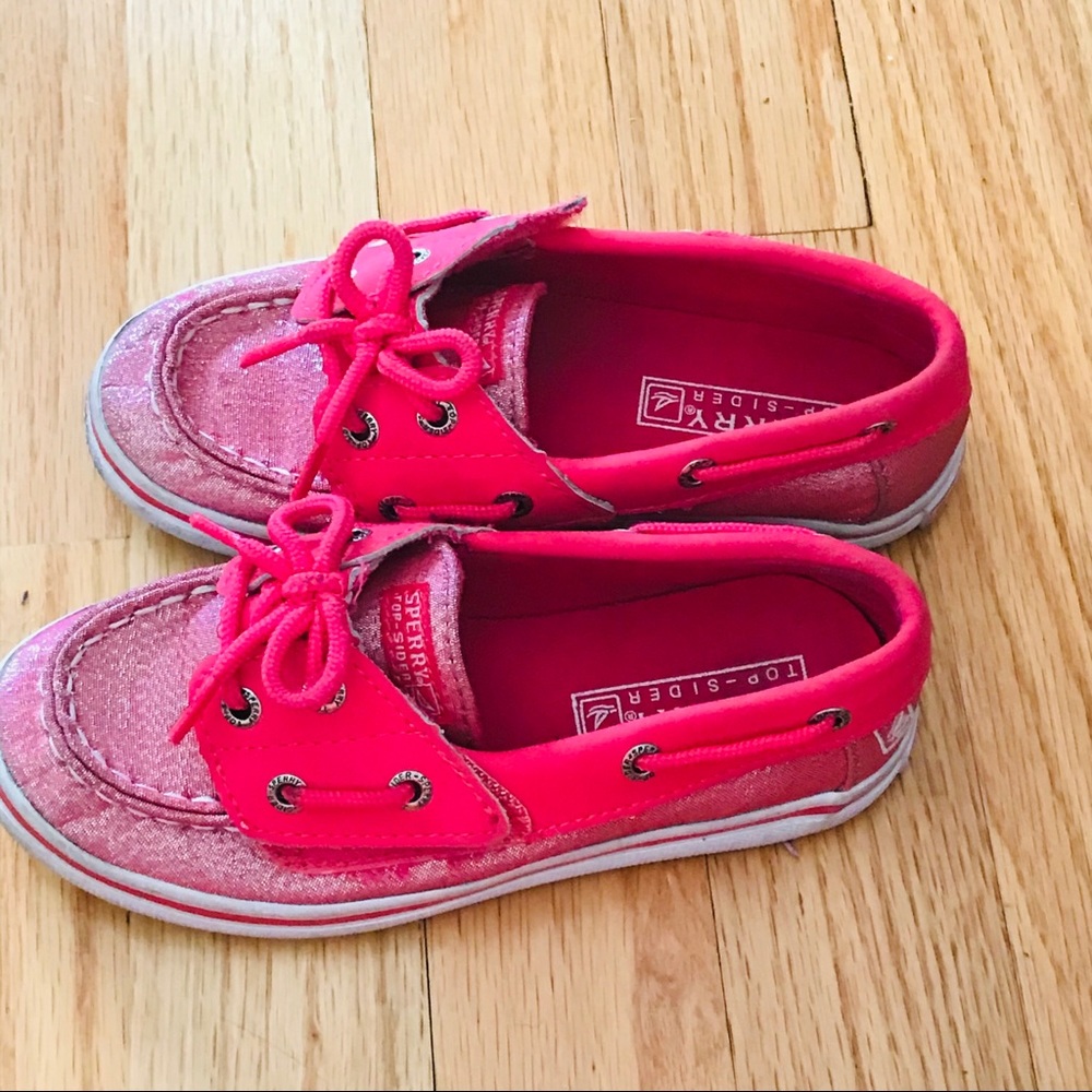 Sperry Boat Shoes ( kids ) size ten